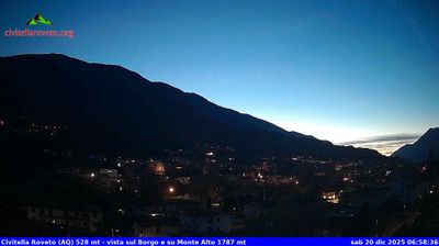 immagine della webcam nei dintorni di Cappadocia: webcam Civitella Roveto