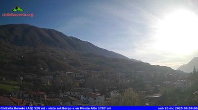 immagine della webcam nei dintorni di Sora: webcam Civitella Roveto