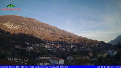 immagine della webcam nei dintorni di Ortona dei Marsi: webcam Civitella Roveto