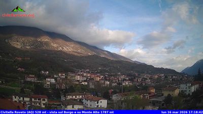 immagine della webcam nei dintorni di Isola del Liri: webcam Civitella Roveto