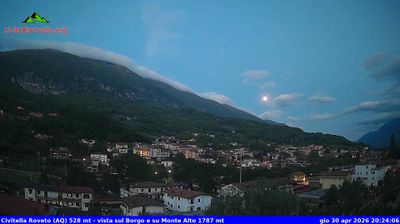 Preview delle webcam di Civitella Roveto