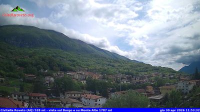 immagine della webcam nei dintorni di Ortona dei Marsi: webcam Civitella Roveto