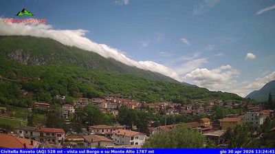 immagine della webcam nei dintorni di Monte Livata: webcam Civitella Roveto