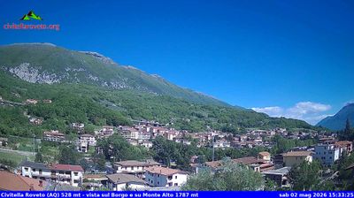 immagine della webcam nei dintorni di Castellafiume: webcam Civitella Roveto