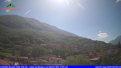 immagine della webcam nei dintorni di Tagliacozzo: webcam Civitella Roveto