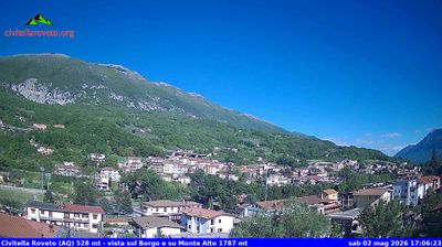 immagine della webcam nei dintorni di Campo Staffi: webcam Civitella Roveto