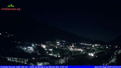 immagine della webcam nei dintorni di Ortona dei Marsi: webcam Civitella Roveto