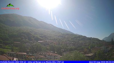 immagine della webcam nei dintorni di Ovindoli: webcam Civitella Roveto