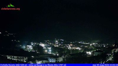 immagine della webcam nei dintorni di Camporotondo: webcam Civitella Roveto