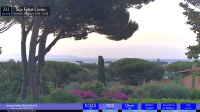 immagine della webcam nei dintorni di Frasso: webcam San Felice Circeo