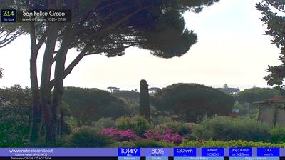 immagine della webcam nei dintorni di Sezze: webcam San Felice Circeo