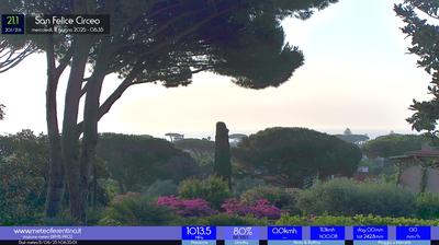 immagine della webcam nei dintorni di Sperlonga: webcam San Felice Circeo