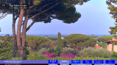 immagine della webcam nei dintorni di Borgo Sabotino: webcam San Felice Circeo
