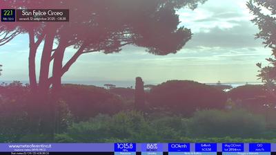 immagine della webcam nei dintorni di Latina: webcam San Felice Circeo