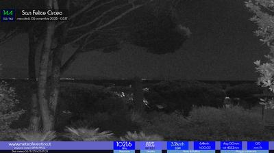 immagine della webcam nei dintorni di Sabaudia: webcam San Felice Circeo