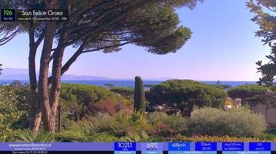 immagine della webcam nei dintorni di Sabaudia: webcam San Felice Circeo
