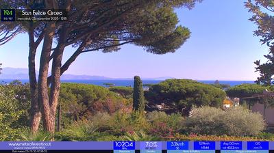 immagine della webcam nei dintorni di Sezze: webcam San Felice Circeo