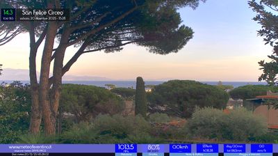 immagine della webcam nei dintorni di Terracina: webcam San Felice Circeo