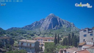 immagine della webcam nei dintorni di Capo Palinuro: webcam San Giovanni a Piro