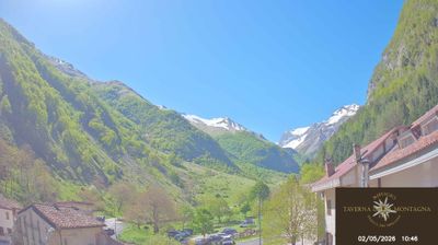 immagine della webcam nei dintorni di Castelluccio Norcia: webcam Montemonaco