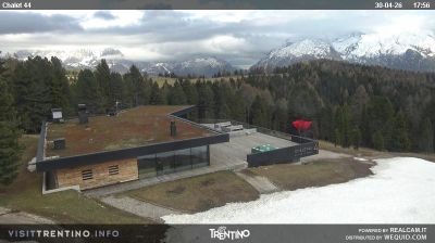 immagine della webcam nei dintorni di Pale di San Martino: webcam Bellamonte