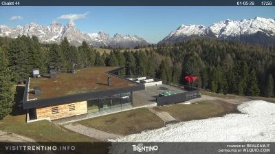 immagine della webcam nei dintorni di Tesero: webcam Bellamonte
