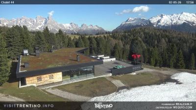 immagine della webcam nei dintorni di Vigo di Fassa: webcam Bellamonte