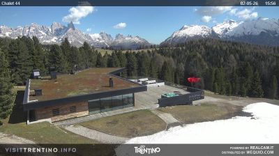 immagine della webcam nei dintorni di Carezza al lago: webcam Bellamonte