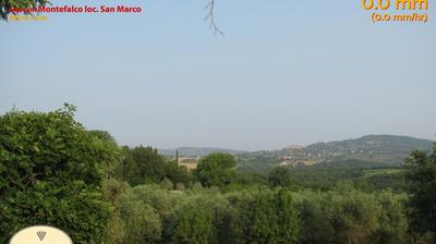 immagine della webcam nei dintorni di Monteleone di Spoleto: webcam Montefalco