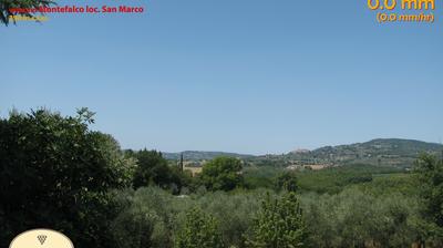 immagine della webcam nei dintorni di Acquasparta: webcam Montefalco