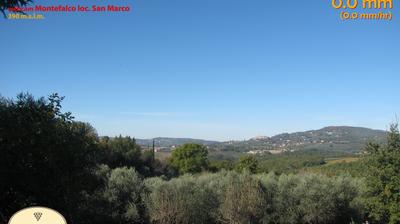immagine della webcam nei dintorni di San Francesco: webcam Montefalco