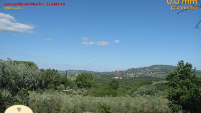 immagine della webcam nei dintorni di Ponte Felcino: webcam Montefalco