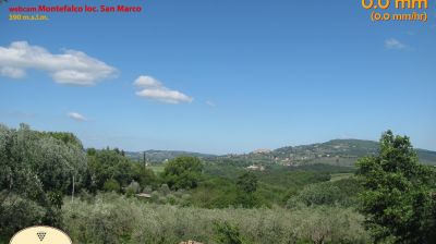 immagine della webcam nei dintorni di Todi: webcam Montefalco