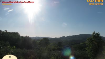 immagine della webcam nei dintorni di Foligno: webcam Montefalco