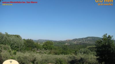 immagine della webcam nei dintorni di Sellano: webcam Montefalco