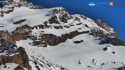 immagine della webcam nei dintorni di Gressoney-la-Trinitè: webcam Passo dei Salati