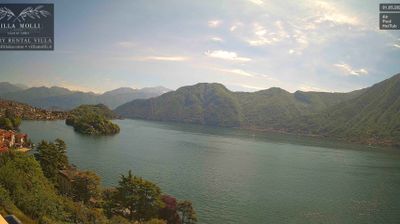 immagine della webcam nei dintorni di Casasco d'Intelvi: webcam Sala Comacina