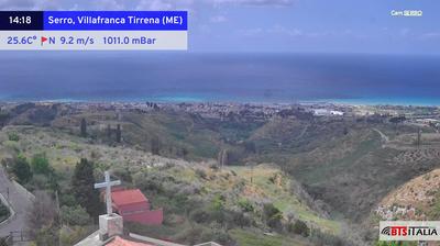 immagine della webcam nei dintorni di Mandanici: webcam Serro