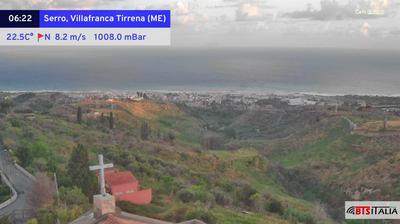 immagine della webcam nei dintorni di Terme Vigliatore: webcam Serro