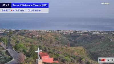 immagine della webcam nei dintorni di Mandanici: webcam Serro