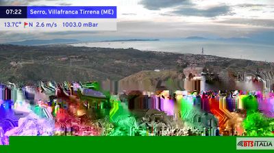 immagine della webcam nei dintorni di Mandanici: webcam Serro