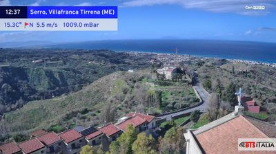 immagine della webcam nei dintorni di Barcellona Pozzo di Gotto: webcam Serro