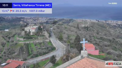 immagine della webcam nei dintorni di Mandanici: webcam Serro