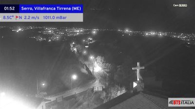 immagine della webcam nei dintorni di Barcellona Pozzo di Gotto: webcam Serro