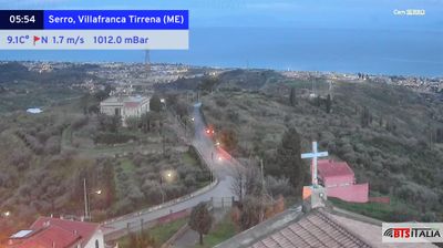 immagine della webcam nei dintorni di Terme Vigliatore: webcam Serro