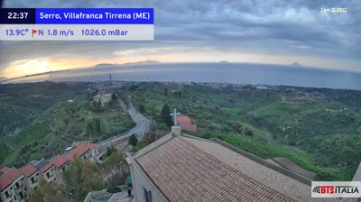 immagine della webcam nei dintorni di Terme Vigliatore: webcam Serro
