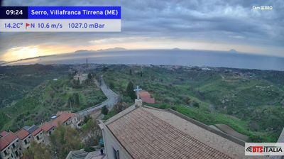 immagine della webcam nei dintorni di Scilla: webcam Serro