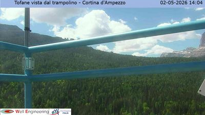 immagine della webcam nei dintorni di Pocol: webcam Monte Faloria