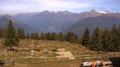 immagine della webcam nei dintorni di Gordona: webcam Monte Legnone