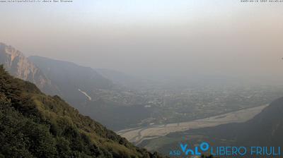 immagine della webcam nei dintorni di Sella Nevea: webcam Bordano